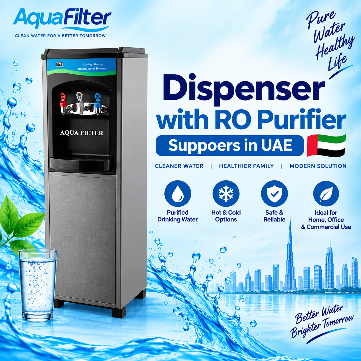 Dispenser with RO Purifier